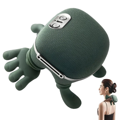 Isıtmalı El Şekilli Taşınabilir Şarjlı Masaj Aleti